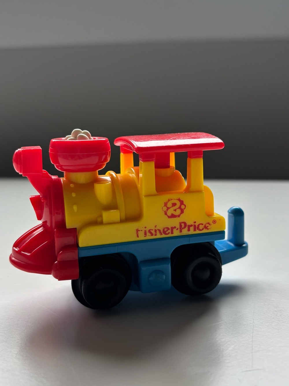 Vintage fisher price 1992 flip track train engine